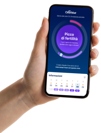 App Tracker mestruazioni e ciclo Clearblue